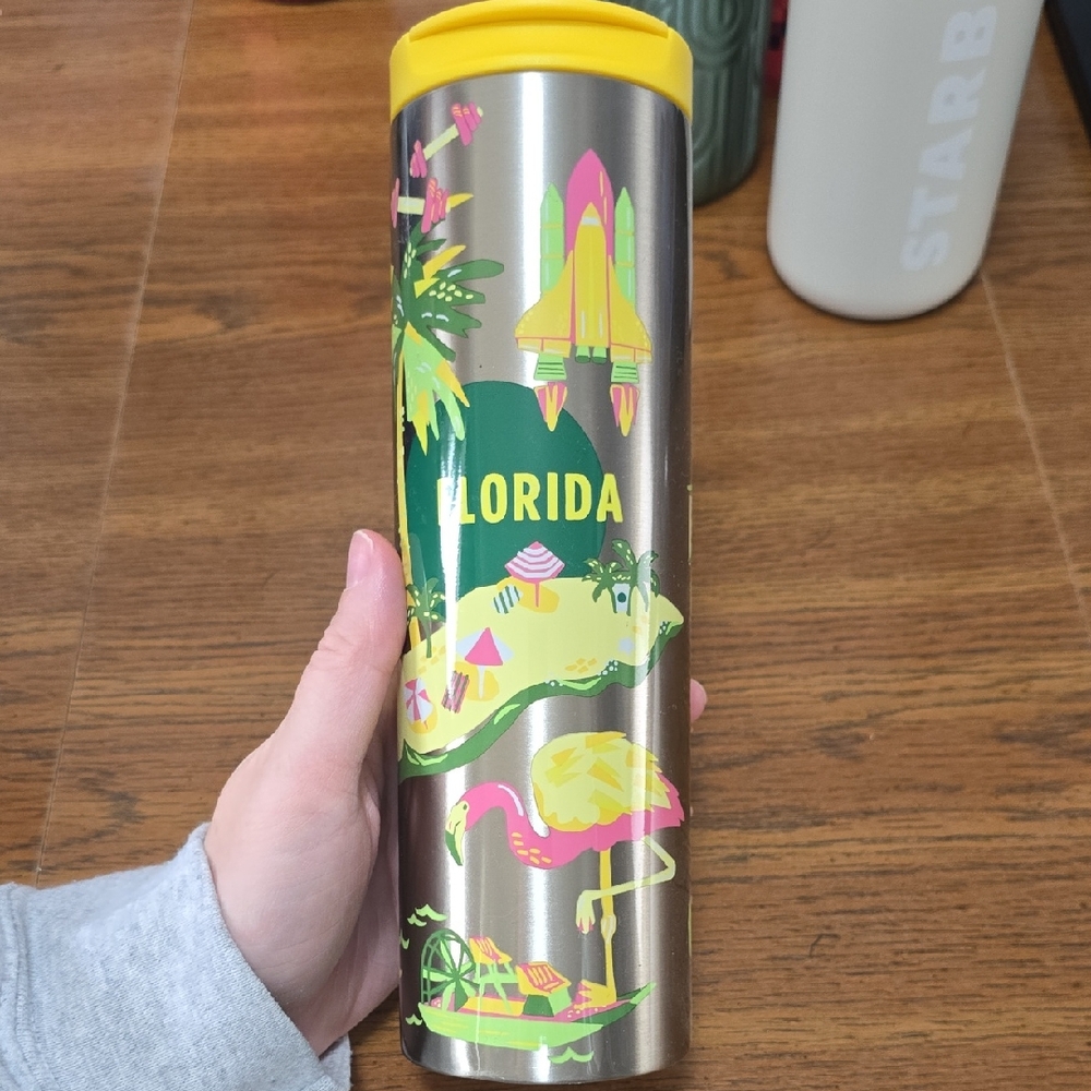Florida 16oz Stainless Steel Travel Tumbler